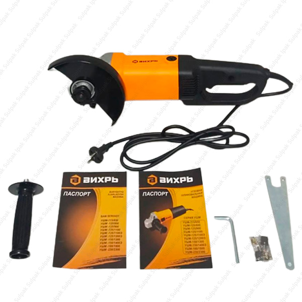 Бұрыштық тегістеуіш Вихрь УШМ-180/1800  - фото 2